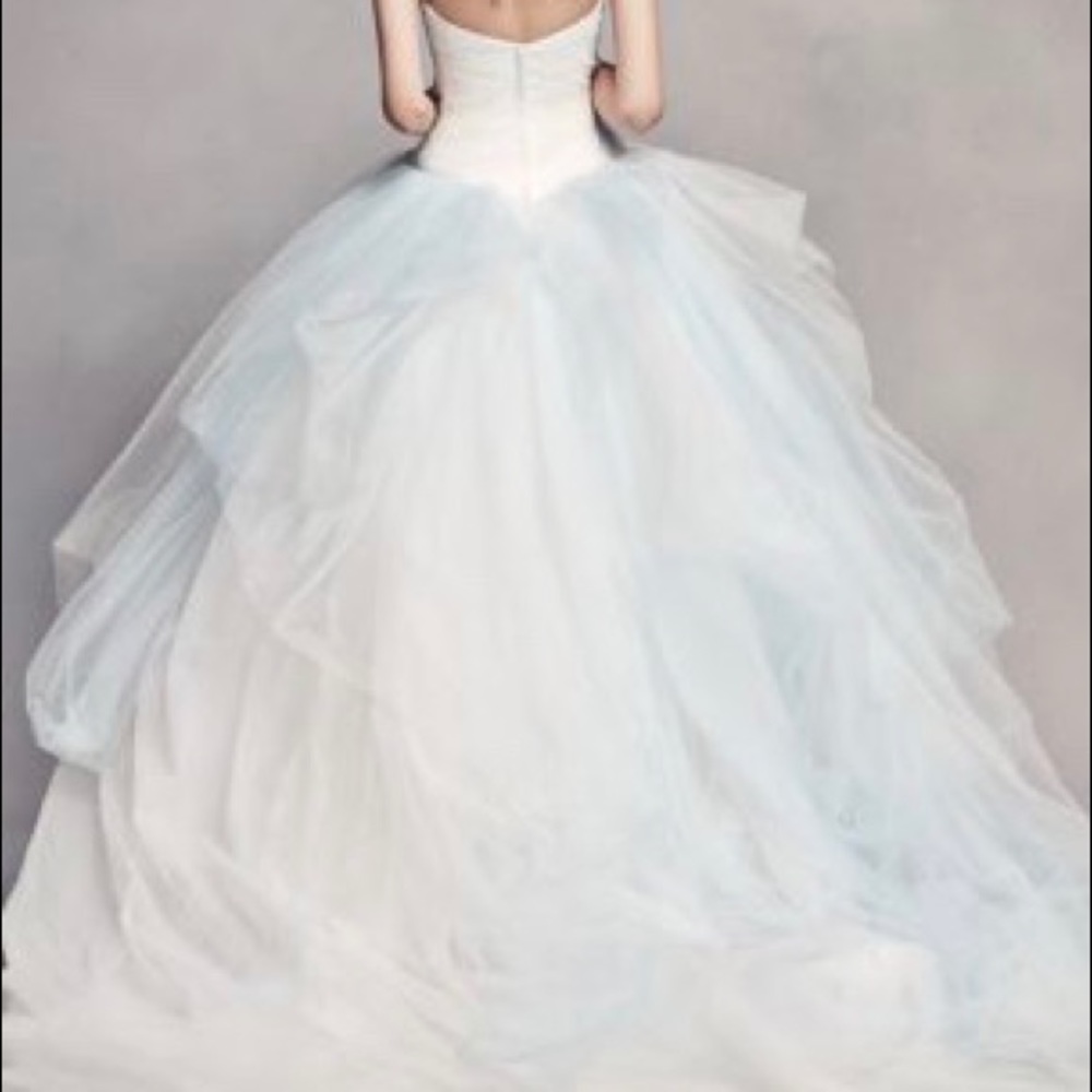 Vera Wang Ombre Tulle Wedding Dress ✨ MAGICAL FAIRYTALE BALLGOWN - New - Picture 4 of 12